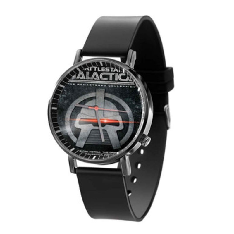 Battlestar Galactica The Remastered Collection Unisex Black Quartz Watch With Premium Gift Box