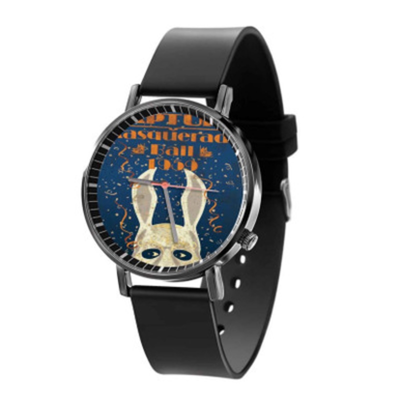 Bioshock Rapture Masquerade Ball 1959 Black Quartz Watch Unisex With Premium Gift Box