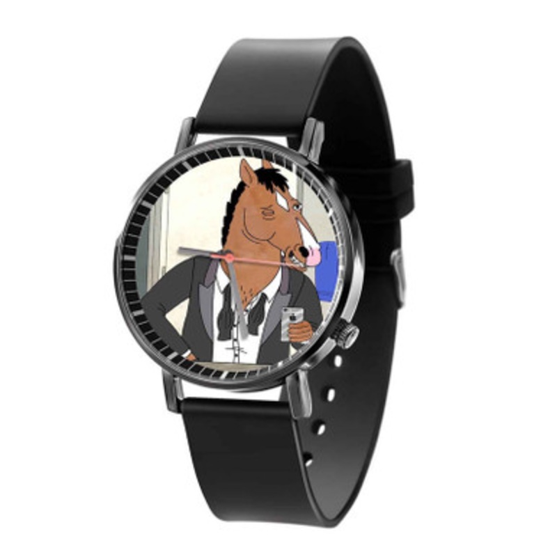 Bo Jack Horseman Selfie Black Quartz Watch Unisex With Premium Gift Box