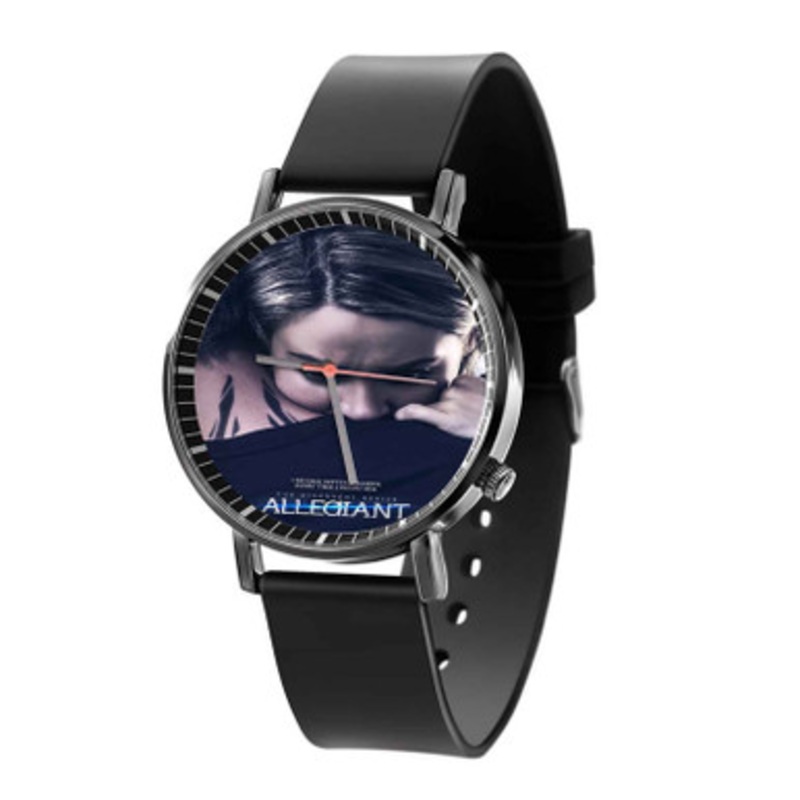 Divergent Series Allegiant Art Black Quartz Watch Unisex With Premium Gift Box