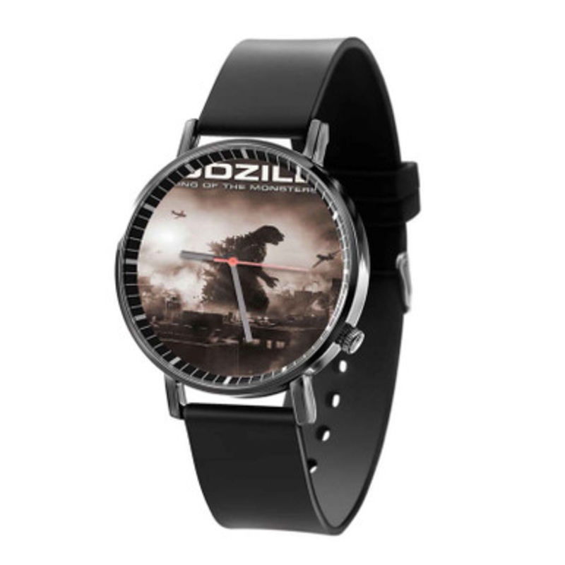 Godzilla King of The Monsters Black Quartz Watch With Premium Gift Box for Unisex
