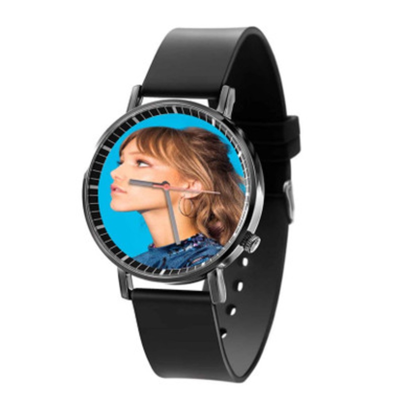 Grace Vander Waal Arts Black Quartz Watch With Premium Gift Box for Unisex