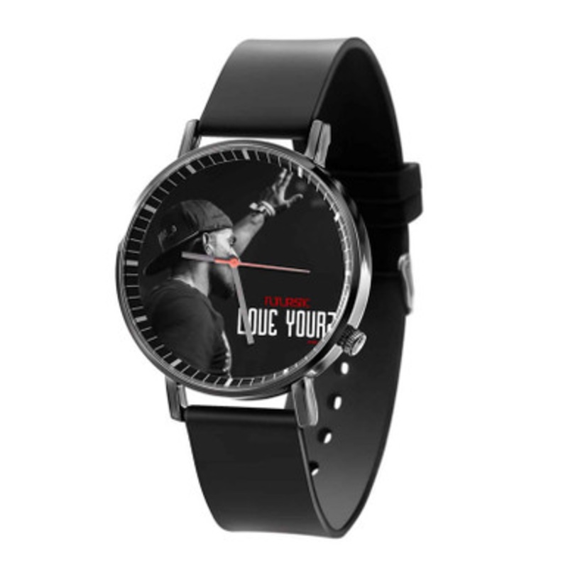 J Cole Love Yourz Black Quartz Watch Unisex With Premium Gift Box
