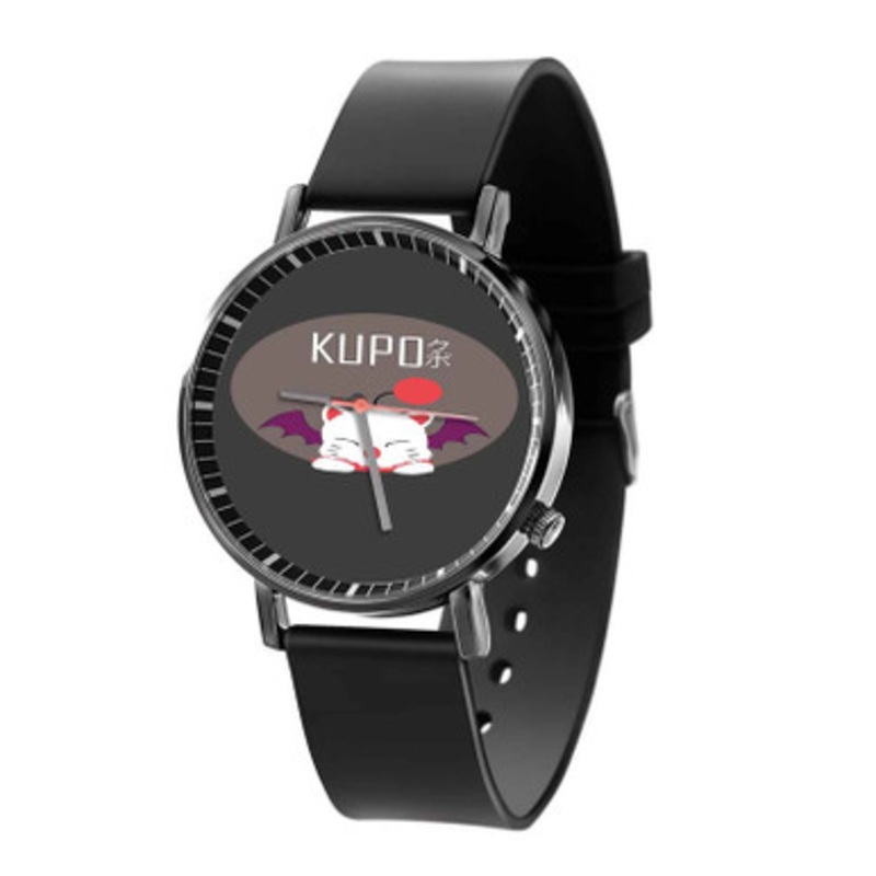 Kupo Final Fantasy Black Quartz Watch Unisex With Premium Gift Box