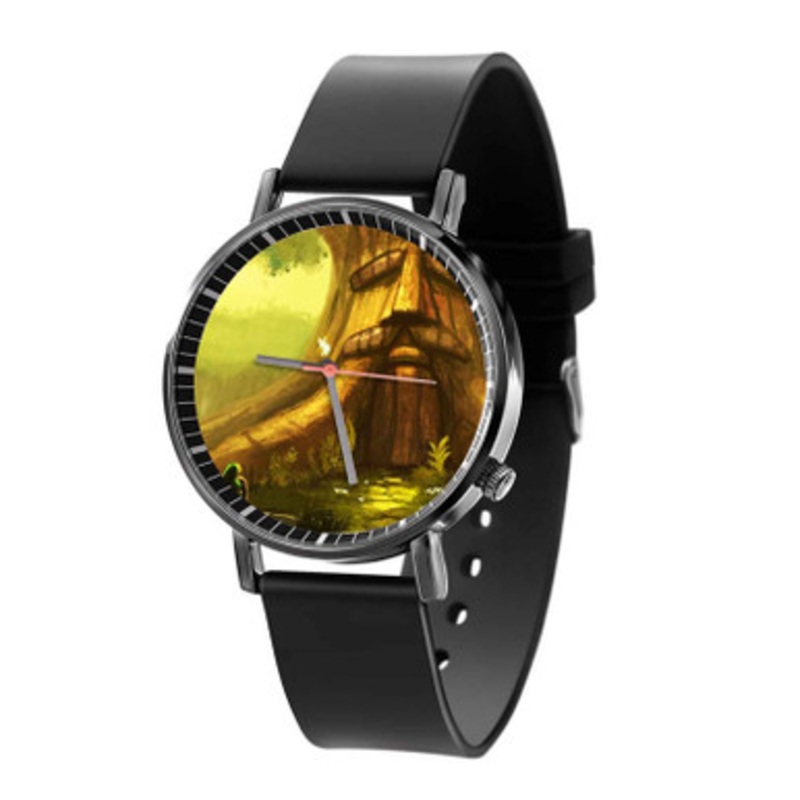 Link The Legend of Zelda Arts Unisex Black Quartz Watch With Premium Gift Box