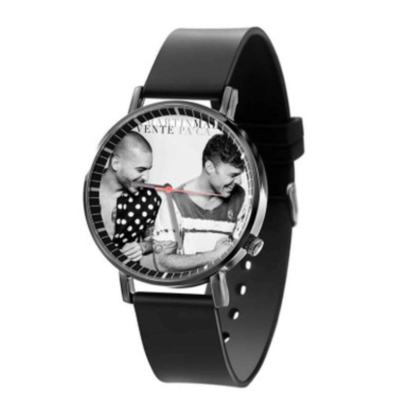 Maluma Ricky Martin Vente Pa Ca Black Quartz Watch Unisex With Premium Gift Box