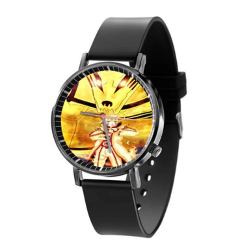 Naruto Shippuden Bijuu Black Quartz Watch Unisex With Premium Gift Box
