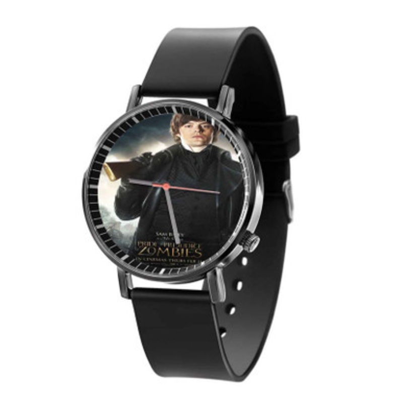 Pride and Prejudice and Zombies Mr Darcy Black Quartz Watch Unisex With Premium Gift Box