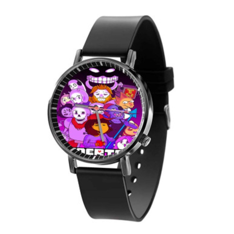 Undertale Black Quartz Watch Unisex With Premium Gift Box