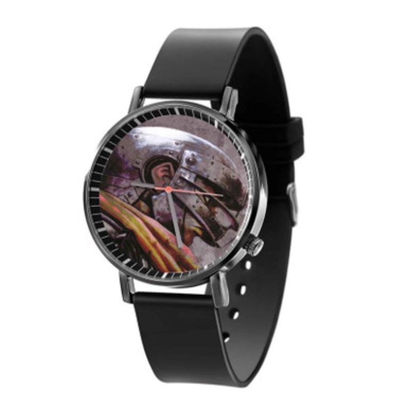 Berserk Anime Guts Black Quartz Watch Unisex With Premium Gift Box