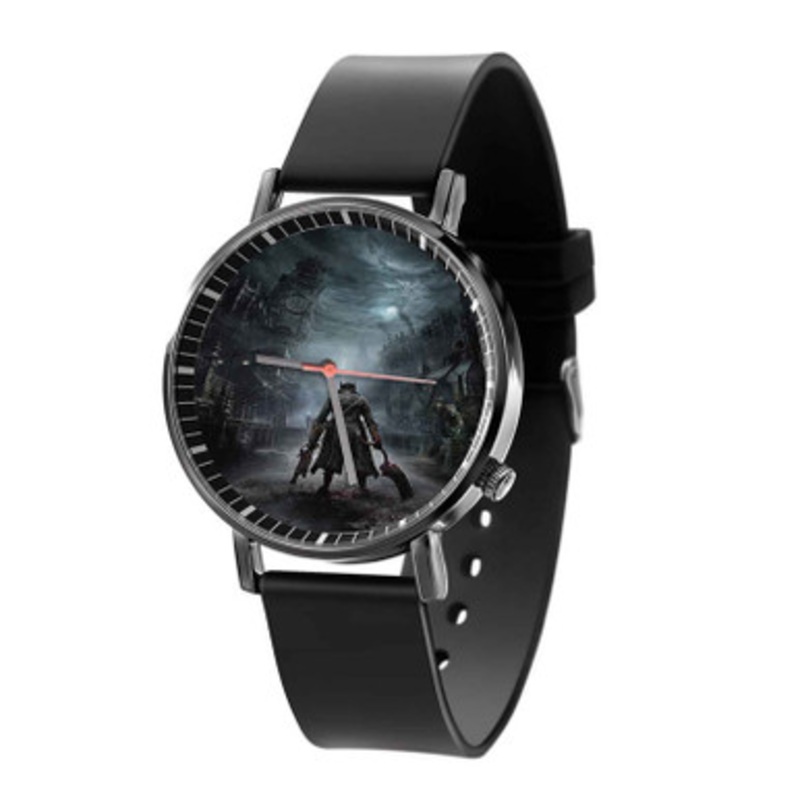 Bloodborne Gameplay Black Quartz Watch Unisex With Premium Gift Box