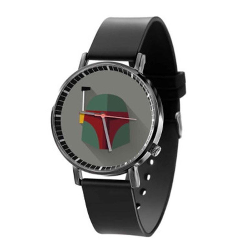 Boba Fett Star Wars Black Quartz Watch Unisex With Premium Gift Box