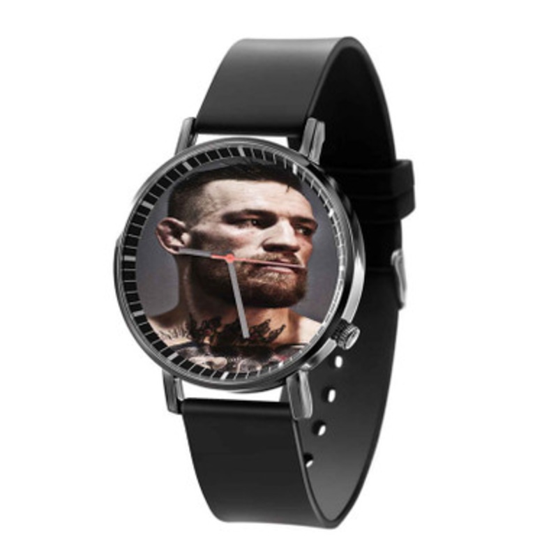 Conor Mc Gregor Tattoo Black Quartz Watch Unisex With Premium Gift Box