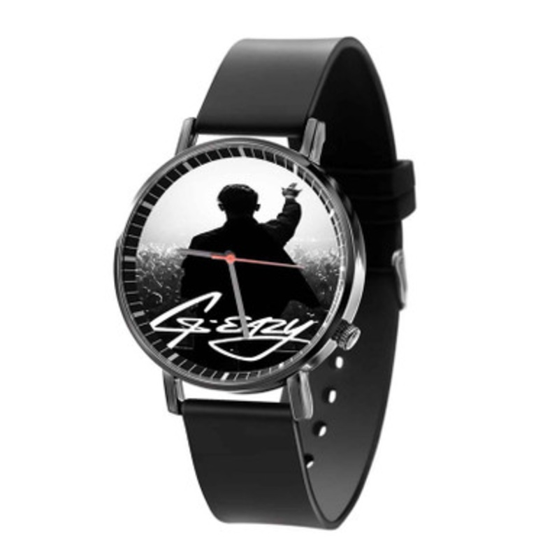 G Eazy Concert Black Quartz Watch Unisex With Premium Gift Box