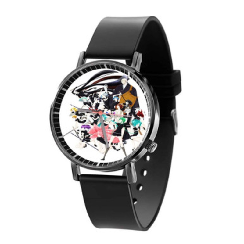 Land of the Lustrous Black Quartz Watch Unisex With Premium Gift Box
