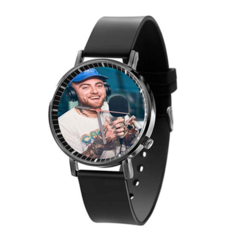 Mac Miller Arts Black Quartz Watch With Premium Gift Box for Unisex