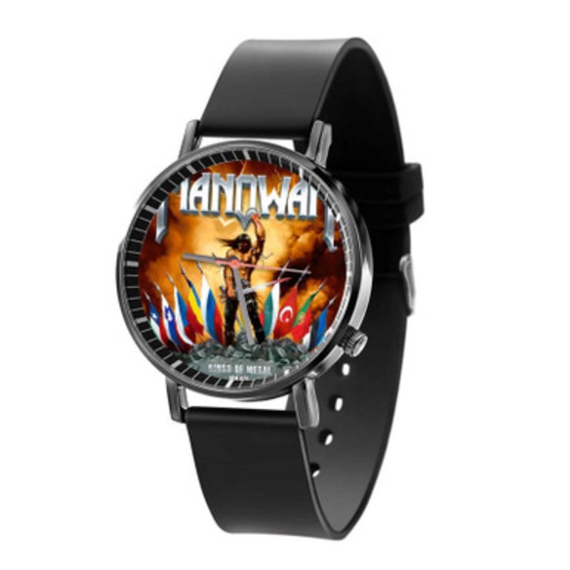 Manowar Kings Of Metal Arts Unisex Quartz Watch With Premium Gift Box