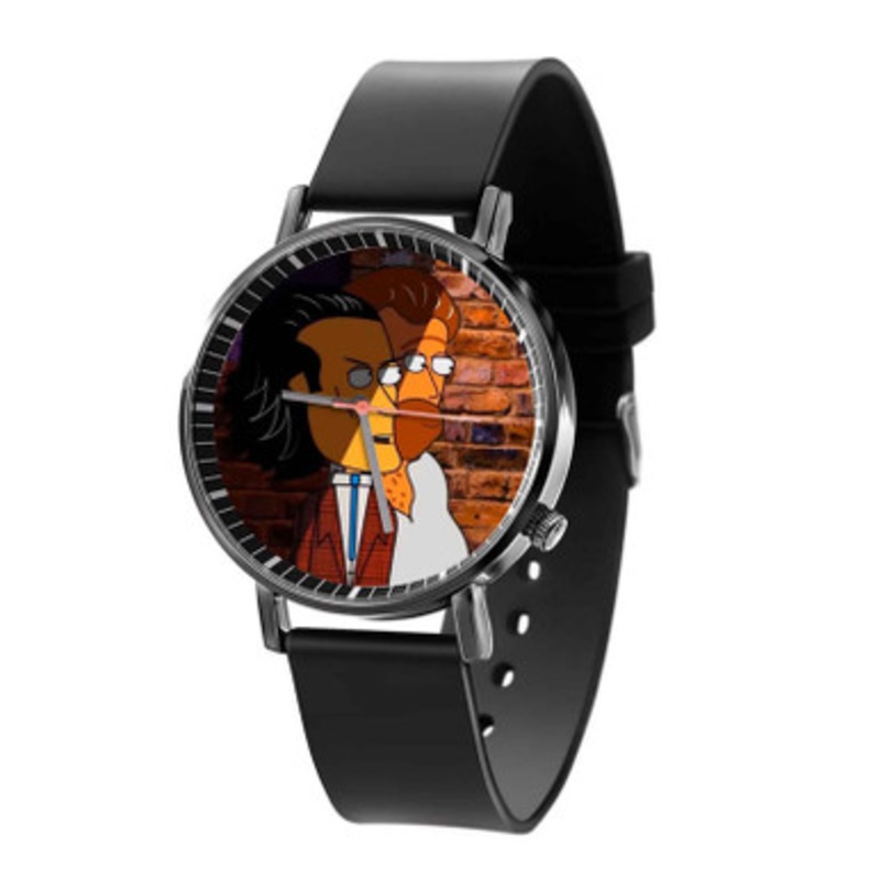 Misu si Ionica Black Quartz Watch With Premium Gift Box for Unisex