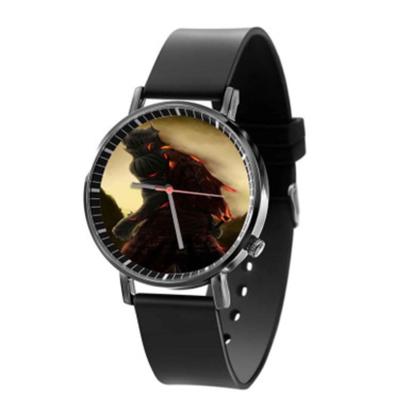 Red Knight Dark Souls 3 Unisex Black Quartz Watch With Premium Gift Box