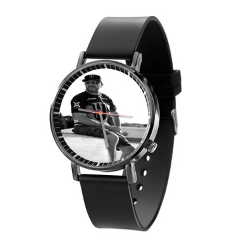 RIP Ken Block Black Quartz Watch With Premium Gift Box for Unisex