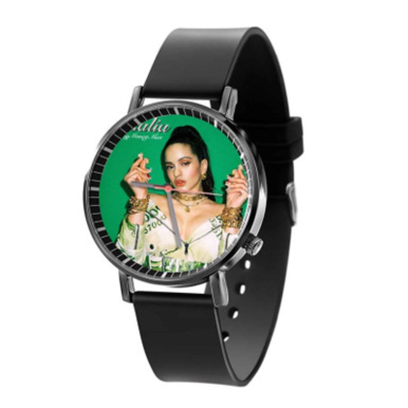 Rosal a Milion ria Black Quartz Watch Unisex With Premium Gift Box