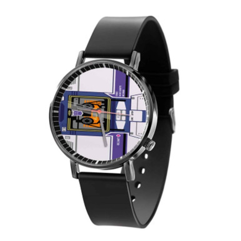 Soundwave Transformers Black Quartz Watch Unisex With Premium Gift Box