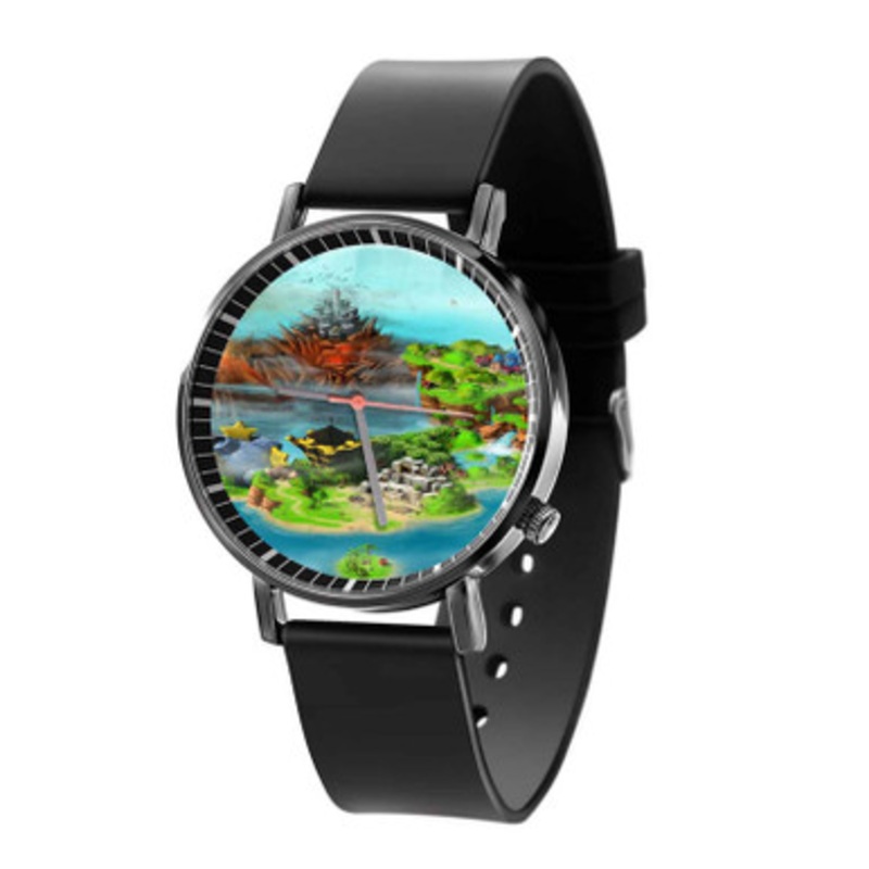Super Mario Land Black Quartz Watch Unisex With Premium Gift Box