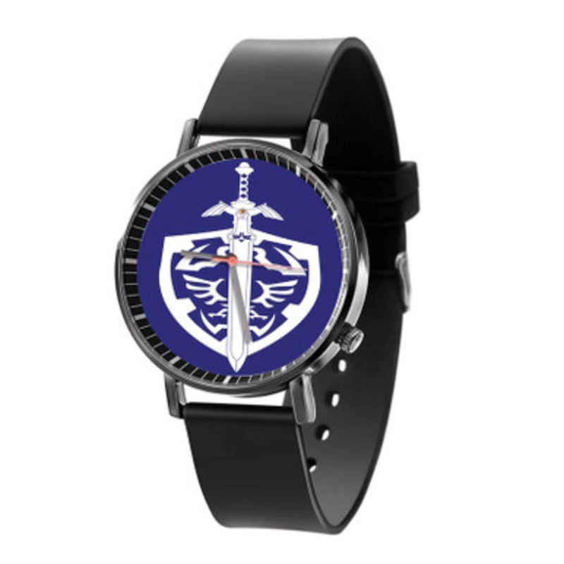 The Legend of Zelda Sword and Shield Black Quartz Watch Unisex With Premium Gift Box