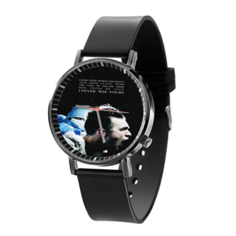 This is Gospel Panic at The Disco Black Quartz Watch Unisex With Premium Gift Box