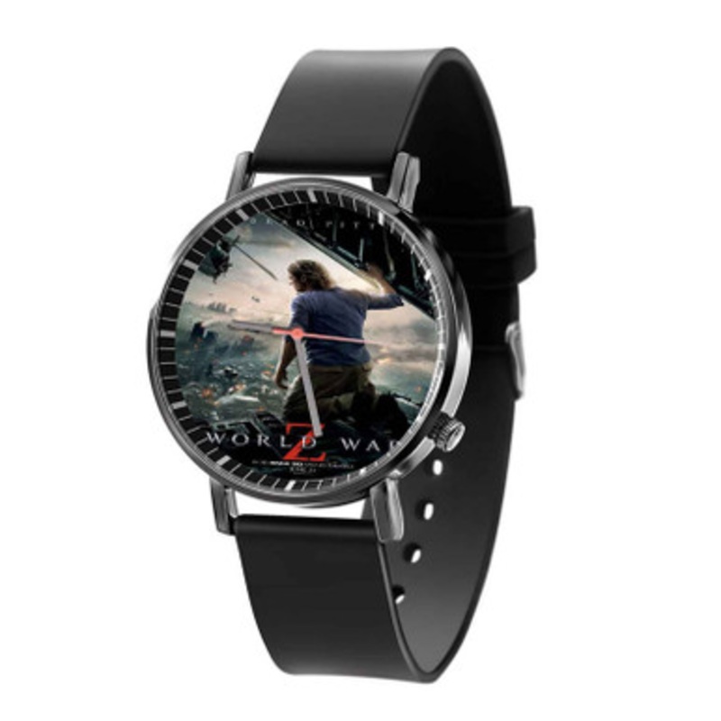 World War Z 2 Black Quartz Watch Unisex With Premium Gift Box