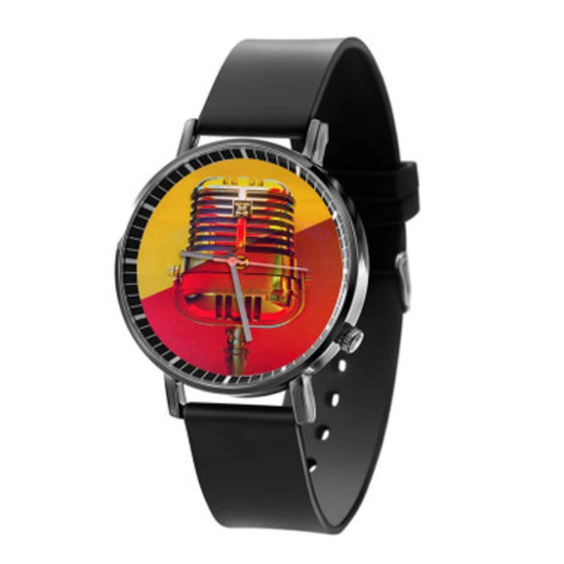 Zedd and Aloe Blacc Candyman Black Quartz Watch Unisex With Premium Gift Box