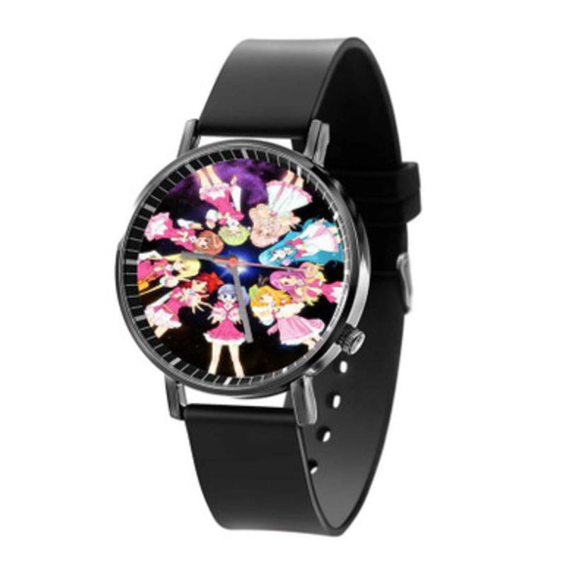 AKB0048 Black Quartz Watch Unisex With Premium Gift Box