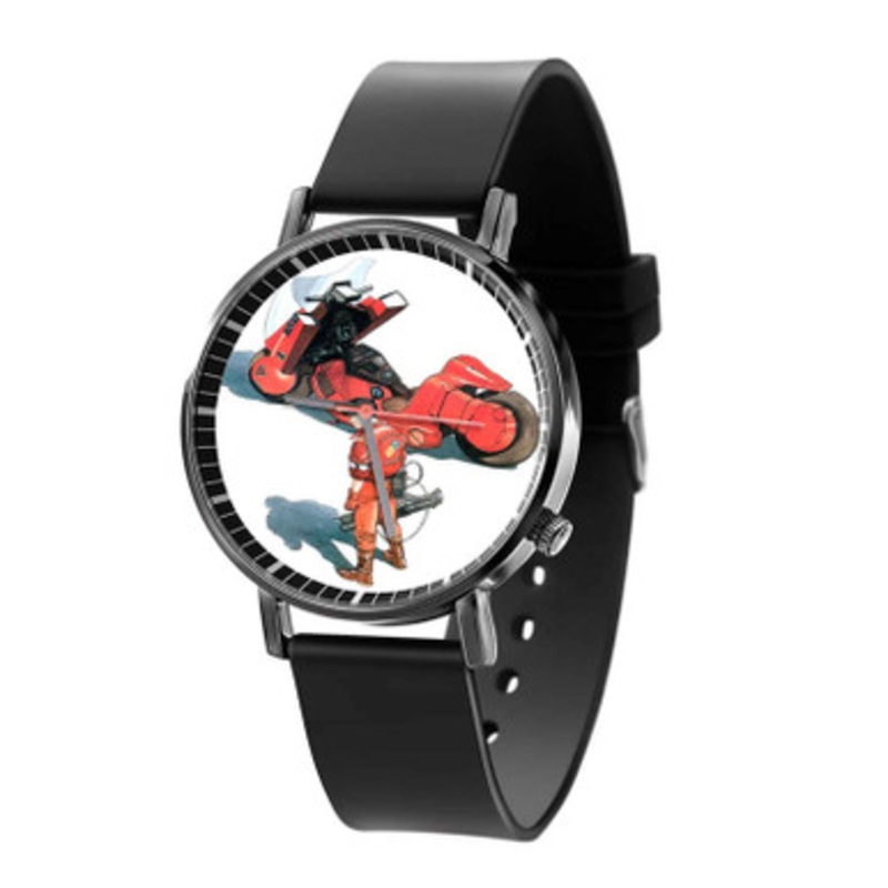 Akira Black Quartz Watch Unisex With Premium Gift Box