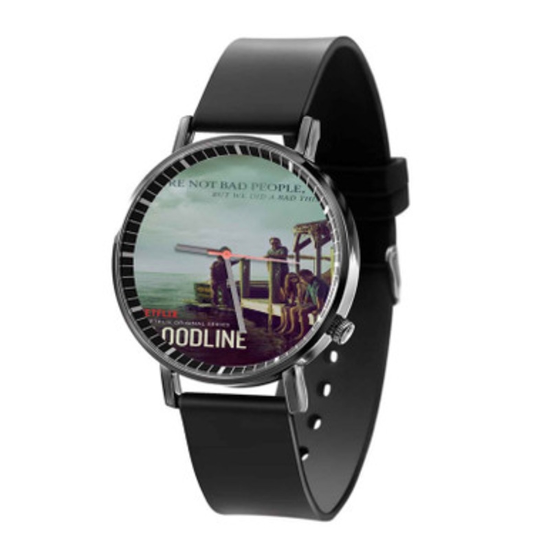 Bloodline Black Quartz Watch Unisex With Premium Gift Box