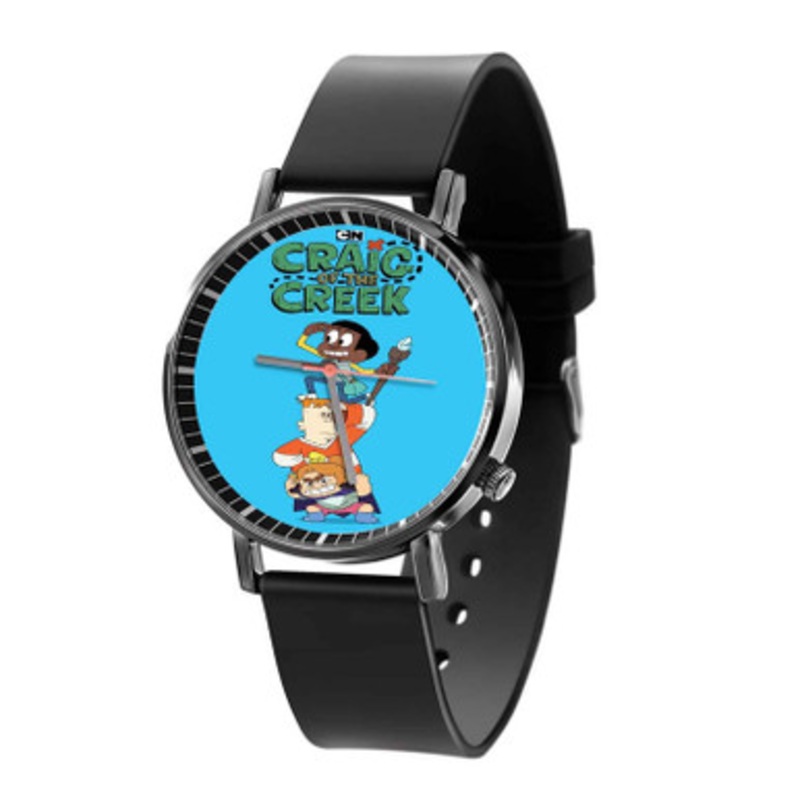 Craig of the Creek Black Quartz Watch Unisex With Premium Gift Box