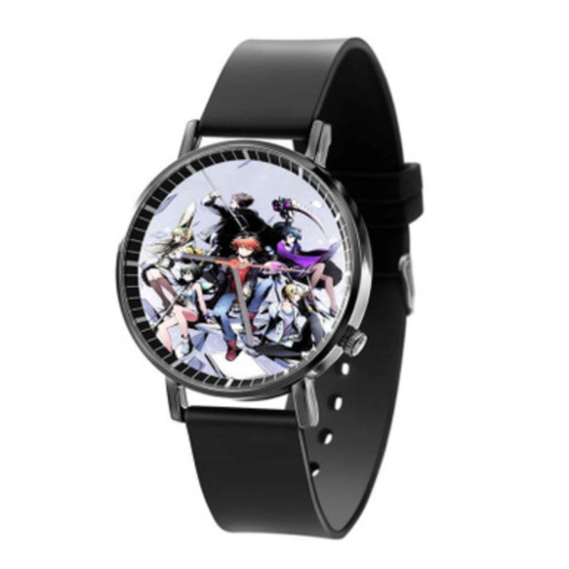 Divine Gate Art Unisex Black Quartz Watch With Premium Gift Box
