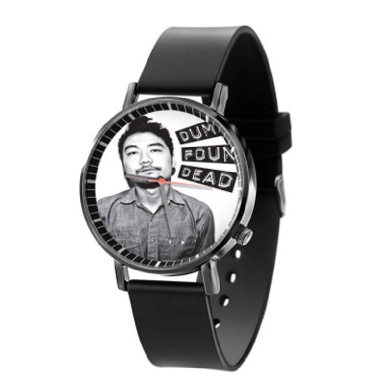 Dumbfoundead Black Quartz Watch With Premium Gift Box for Unisex