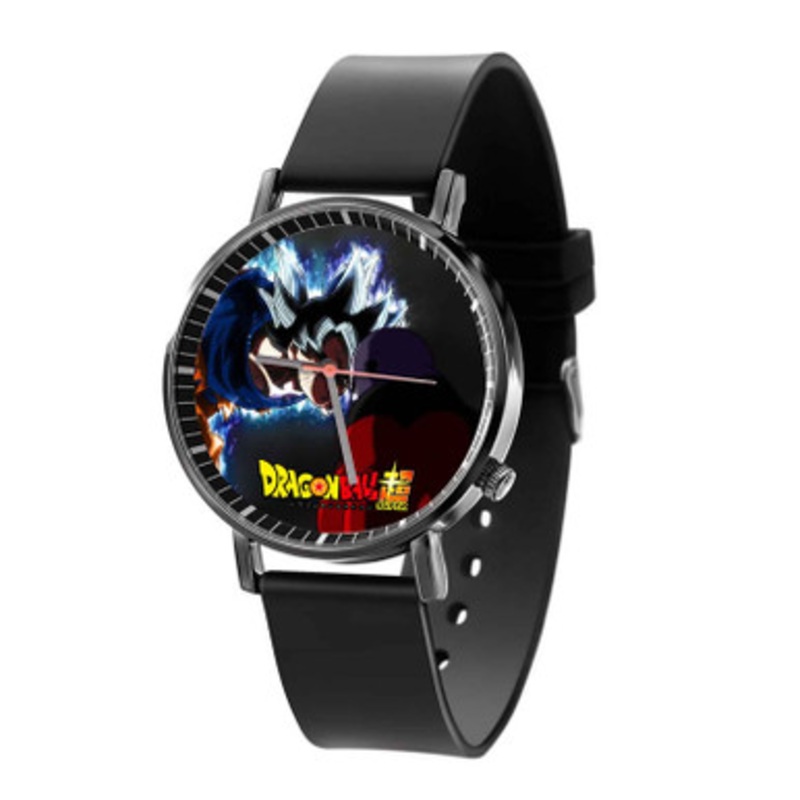 Goku vs Jiren Dragon Ball Super Art Black Quartz Watch Unisex With Premium Gift Box