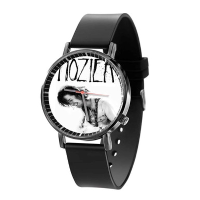 Hozier Arts Unisex Black Quartz Watch With Premium Gift Box