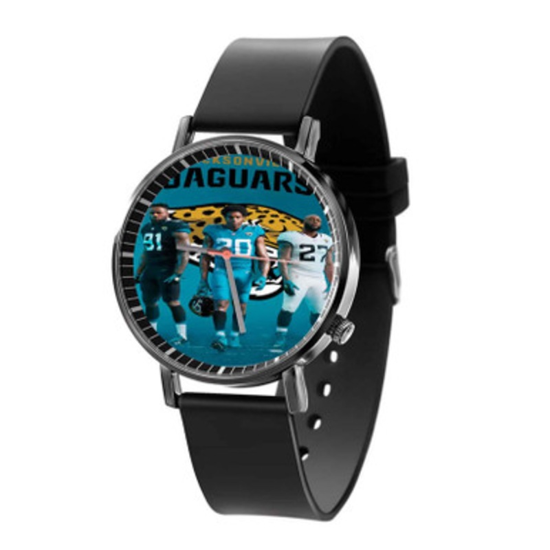 Jalen Ramsey Jacksonville Jaguars Black Quartz Watch With Premium Gift Box for Unisex