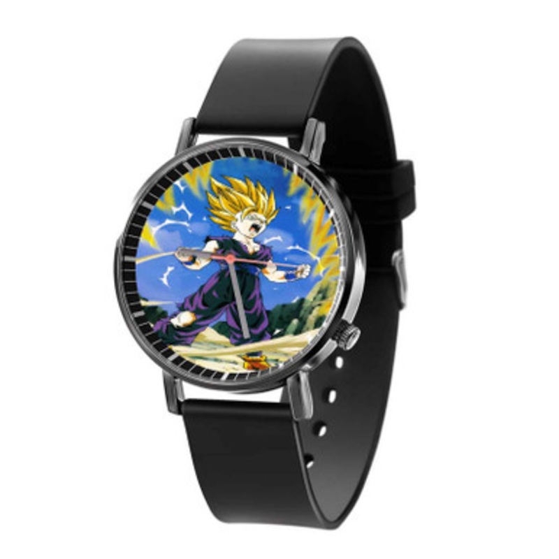 Kid Gohan Dragon Ball Z Unisex Black Quartz Watch With Premium Gift Box