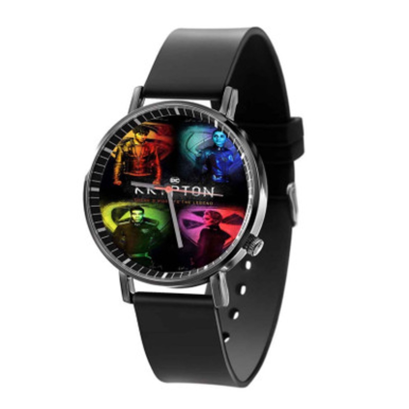 Krypton TV Series Black Quartz Watch Unisex With Premium Gift Box
