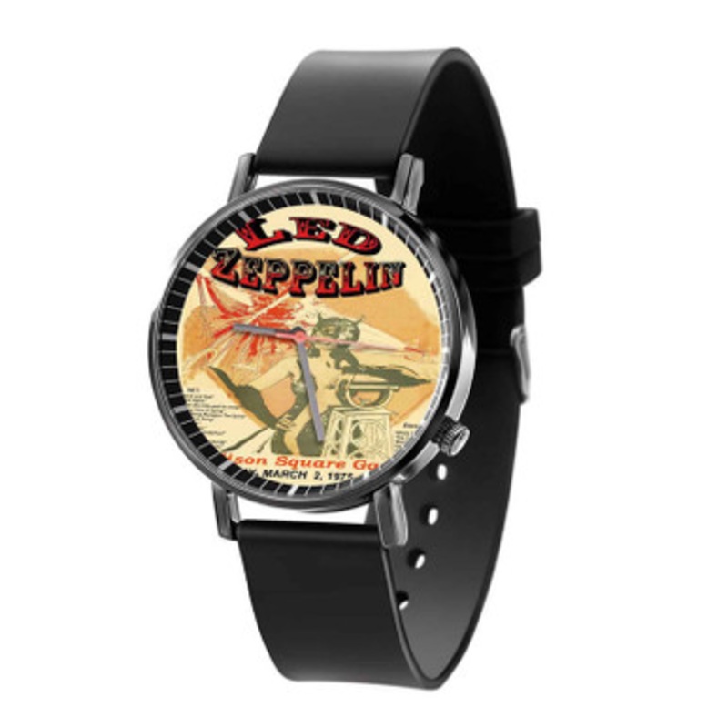Led Zeppelin at Madison Square Garden Black Quartz Watch Unisex With Premium Gift Box