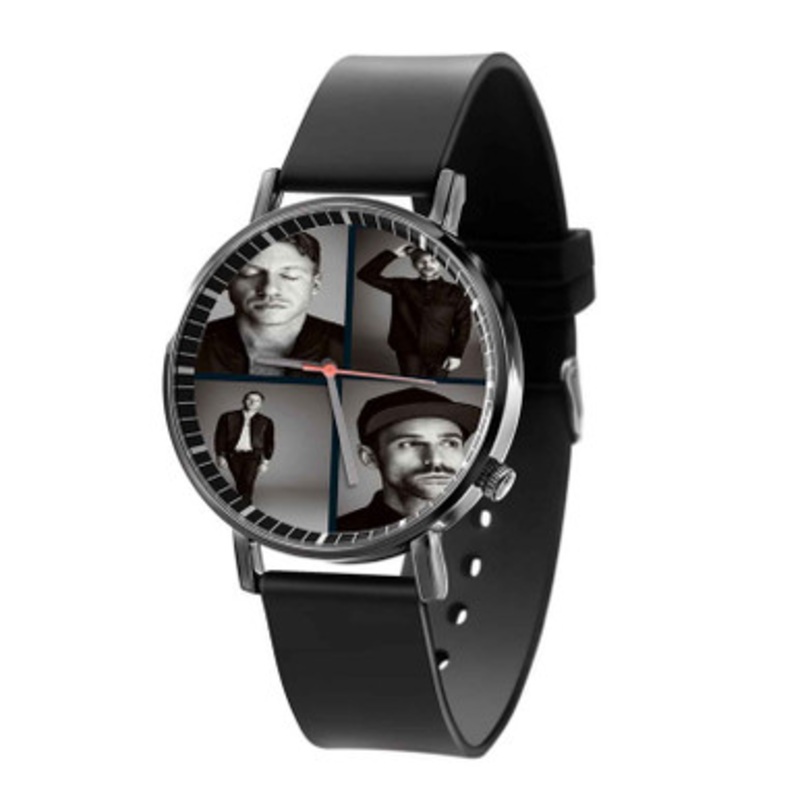 Macklemore and Ryan Lewis Art Black Quartz Watch Unisex With Premium Gift Box