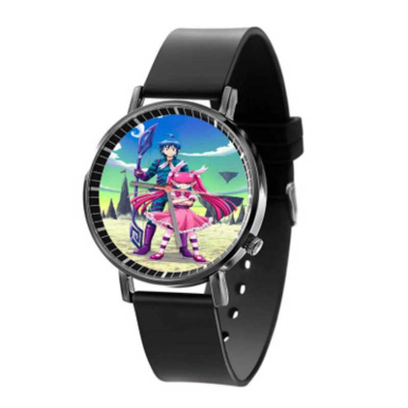 Mairimashita Iruma kun Black Quartz Watch With Premium Gift Box for Unisex