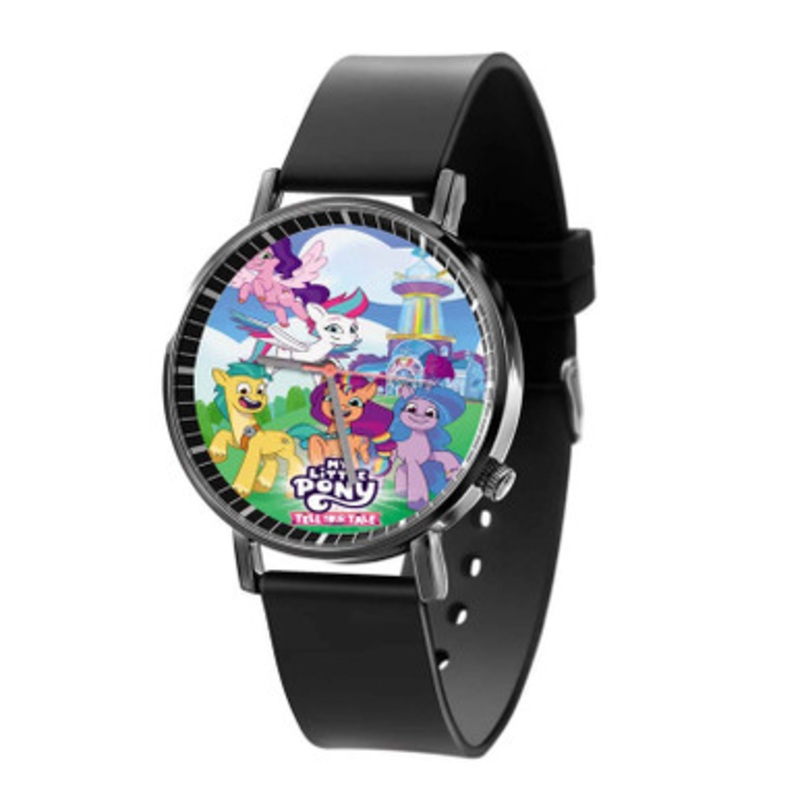 My Little Pony Tell Your Tale Black Quartz Watch With Premium Gift Box for Unisex