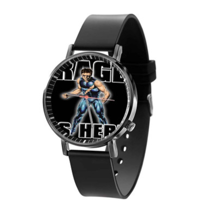 Rage is Here Black Quartz Watch With Premium Gift Box for Unisex