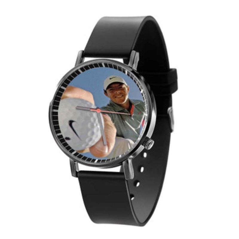 Rory Mc Ilroy Golf Black Quartz Watch Unisex With Premium Gift Box