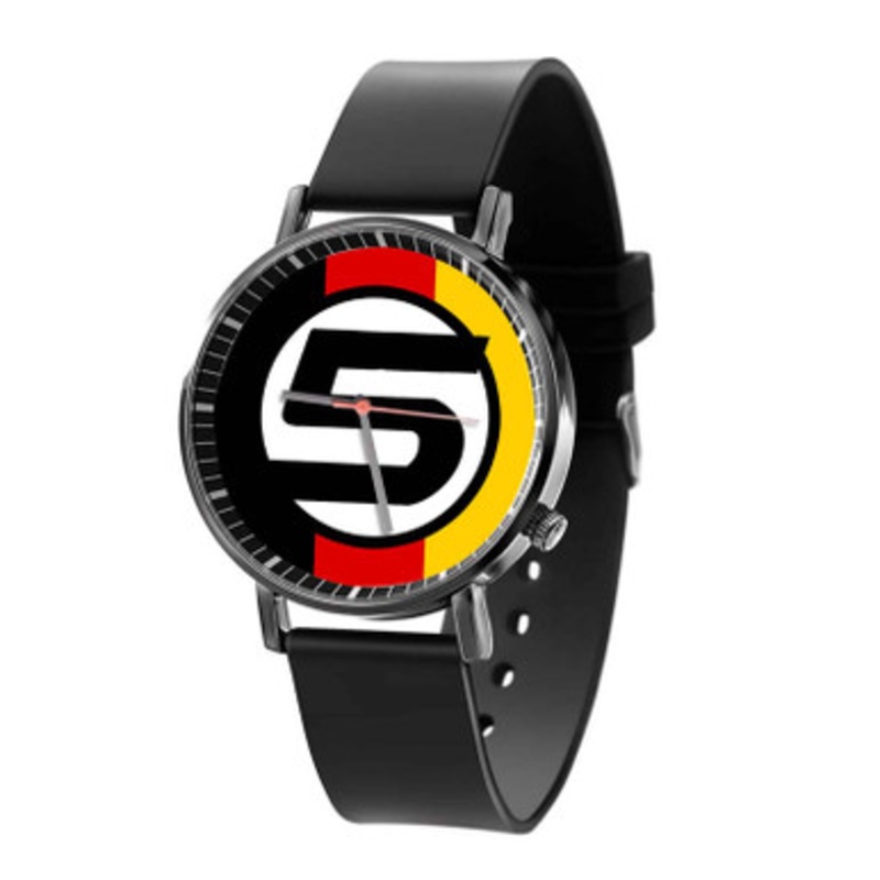 Sebastian Vettel 5 Black Quartz Watch Unisex With Premium Gift Box