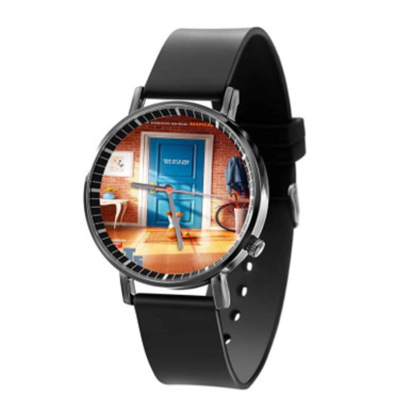 The Secret Life Of Pets Black Quartz Watch Unisex With Premium Gift Box